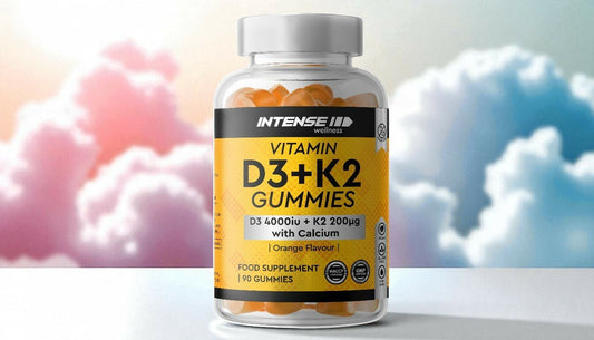 Vitamin D3 K2 Gummies: Essential Nutrition for UK Adults - Intense Wellness
