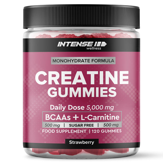 Creatine Gummies 5000mg  Strawberry Flavour