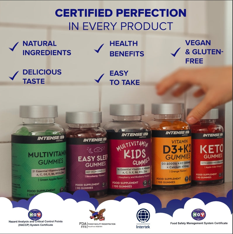 Intense Wellness Natural Night Complex - Sleep Blend for Relaxationβ 120 Capsule