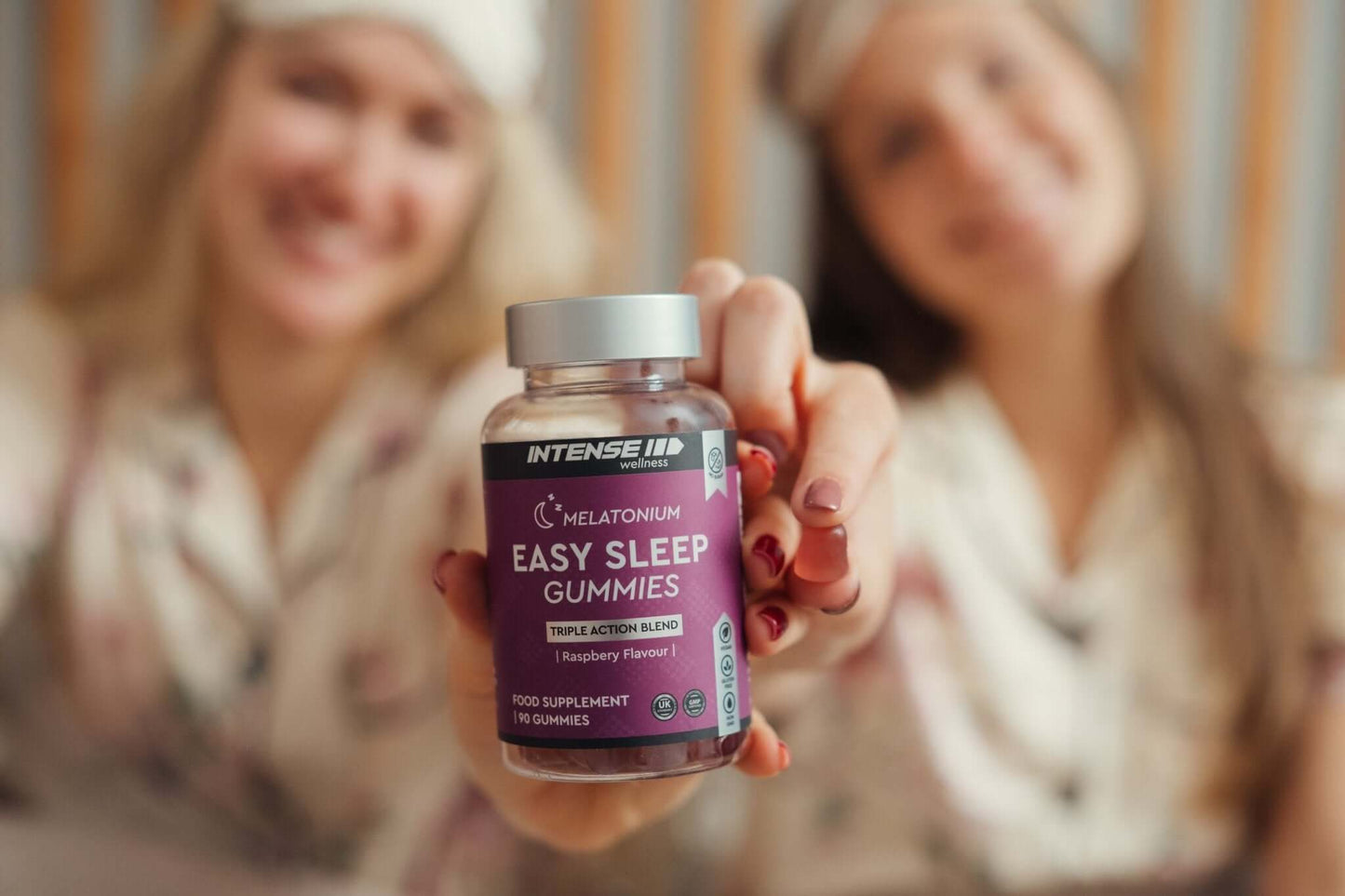 Easy Sleep 90 Gummies Sugar - Free Nighttime Support - Intense Wellness