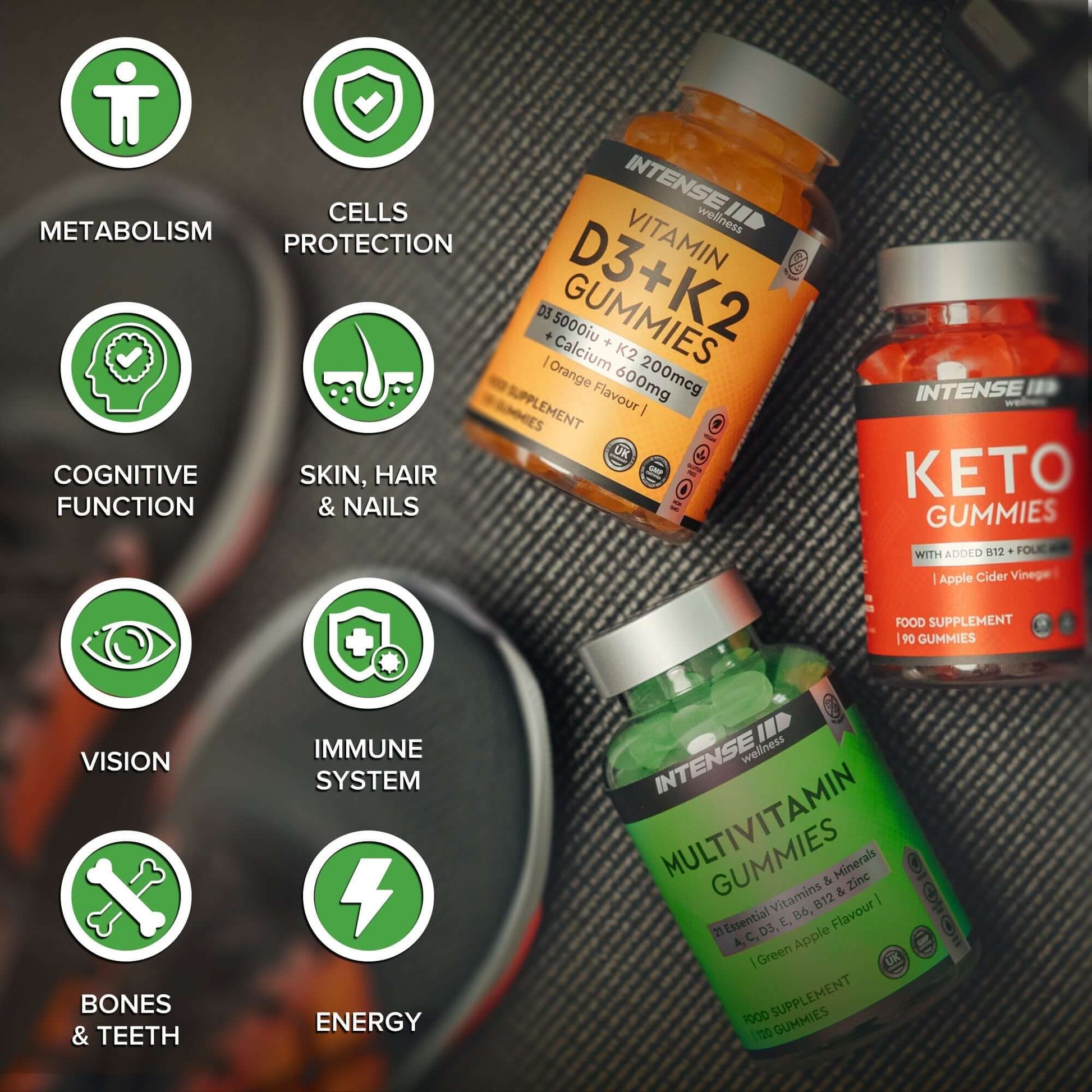 Multivitamin Gummies - Intense Wellness