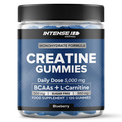 Creatine Gummies 5000mg Blueberry Flavour