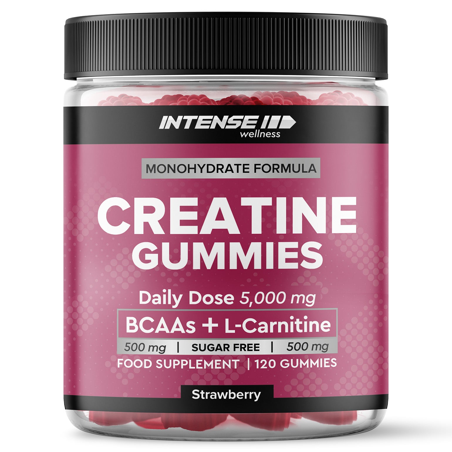 Creatine Gummies, BCAAs + L-Carnitine