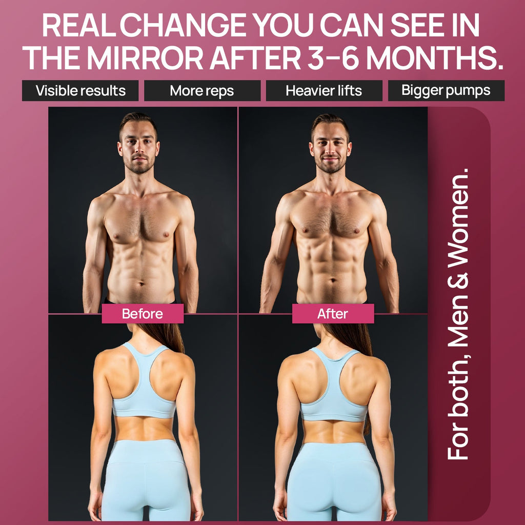 Creatine Gummies 5000mg Strawberry Flavour - Intense Wellness