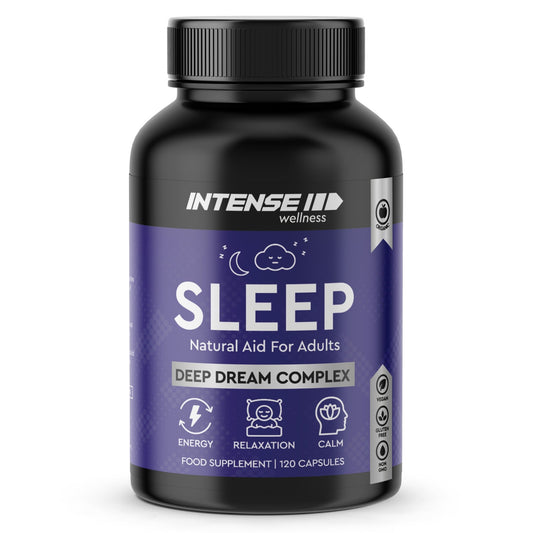Intense Wellness Natural Night Complex - Sleep Blend for Relaxation– 120 Capsule - Intense Wellness