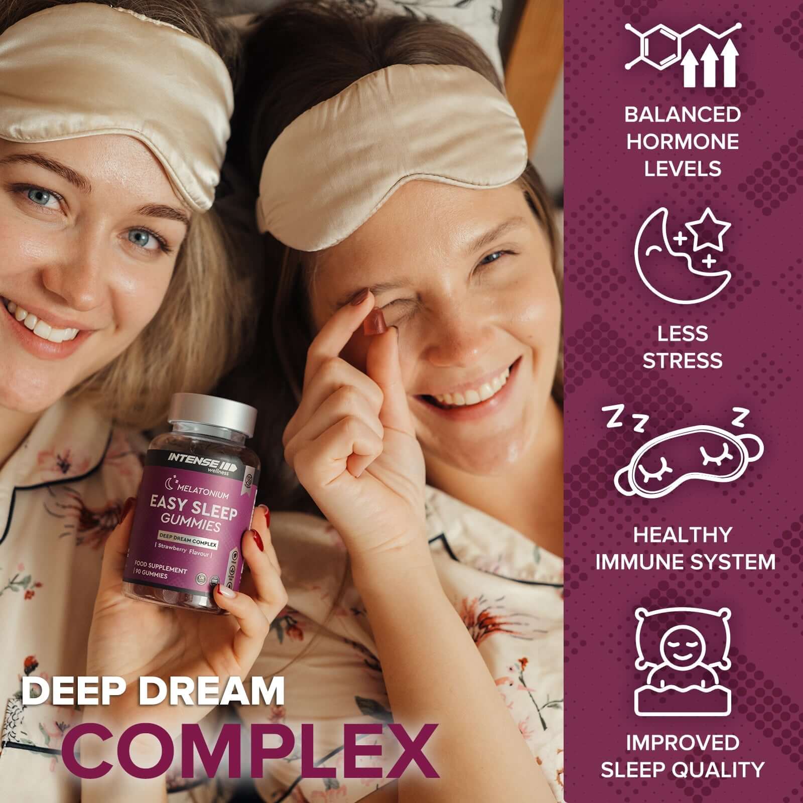 Melatonium Sleep Gummies - Intense Wellness