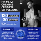 Creatine Gummies, BCAAs + L-Carnitine