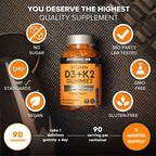 Vitamin D3 K2 Gummies - Intense Wellness