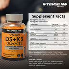 Vitamin D3 K2 Gummies - Intense Wellness